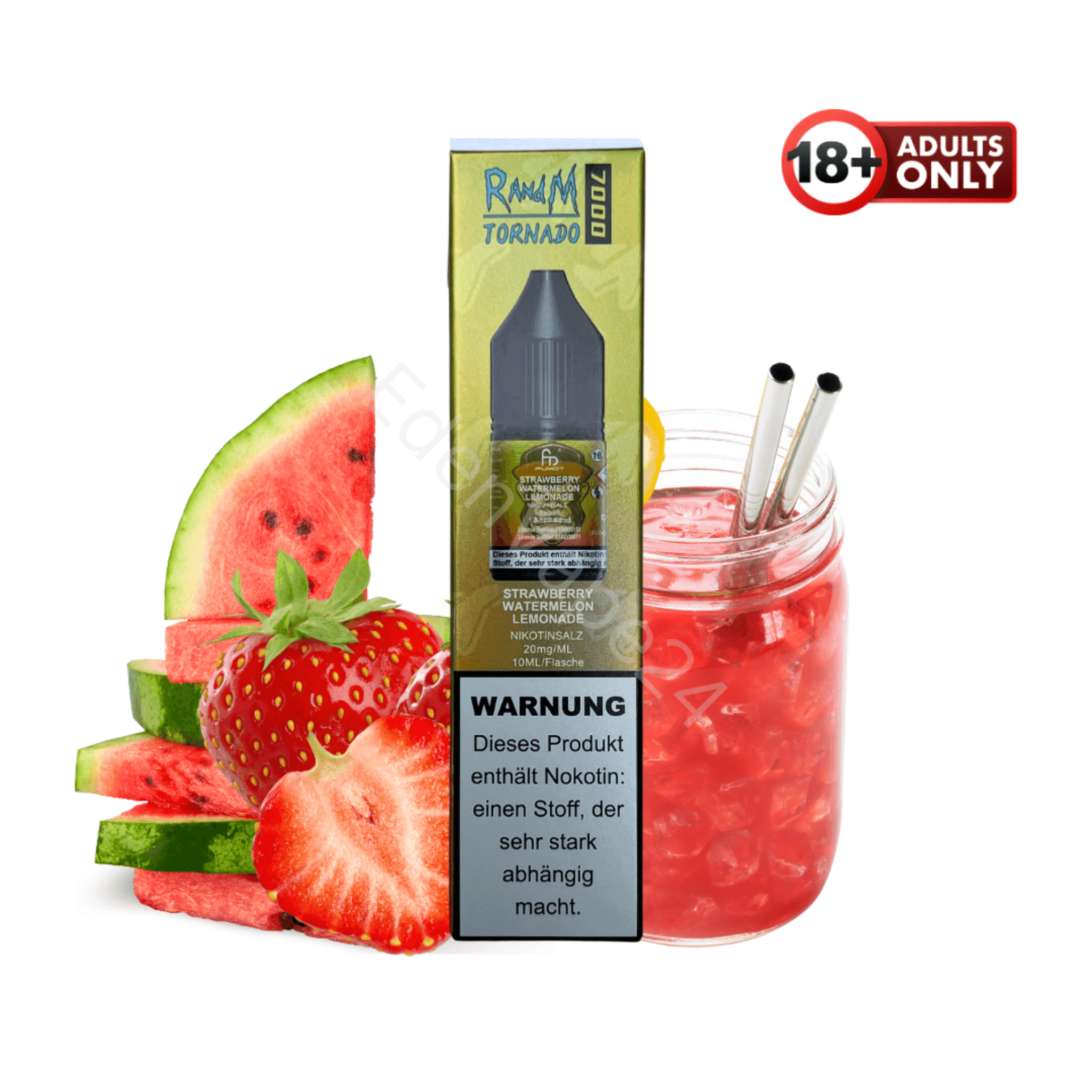 RandM Tornado 7000 Liquid - Strawberry Watermelon Lemonade - EdenVape24